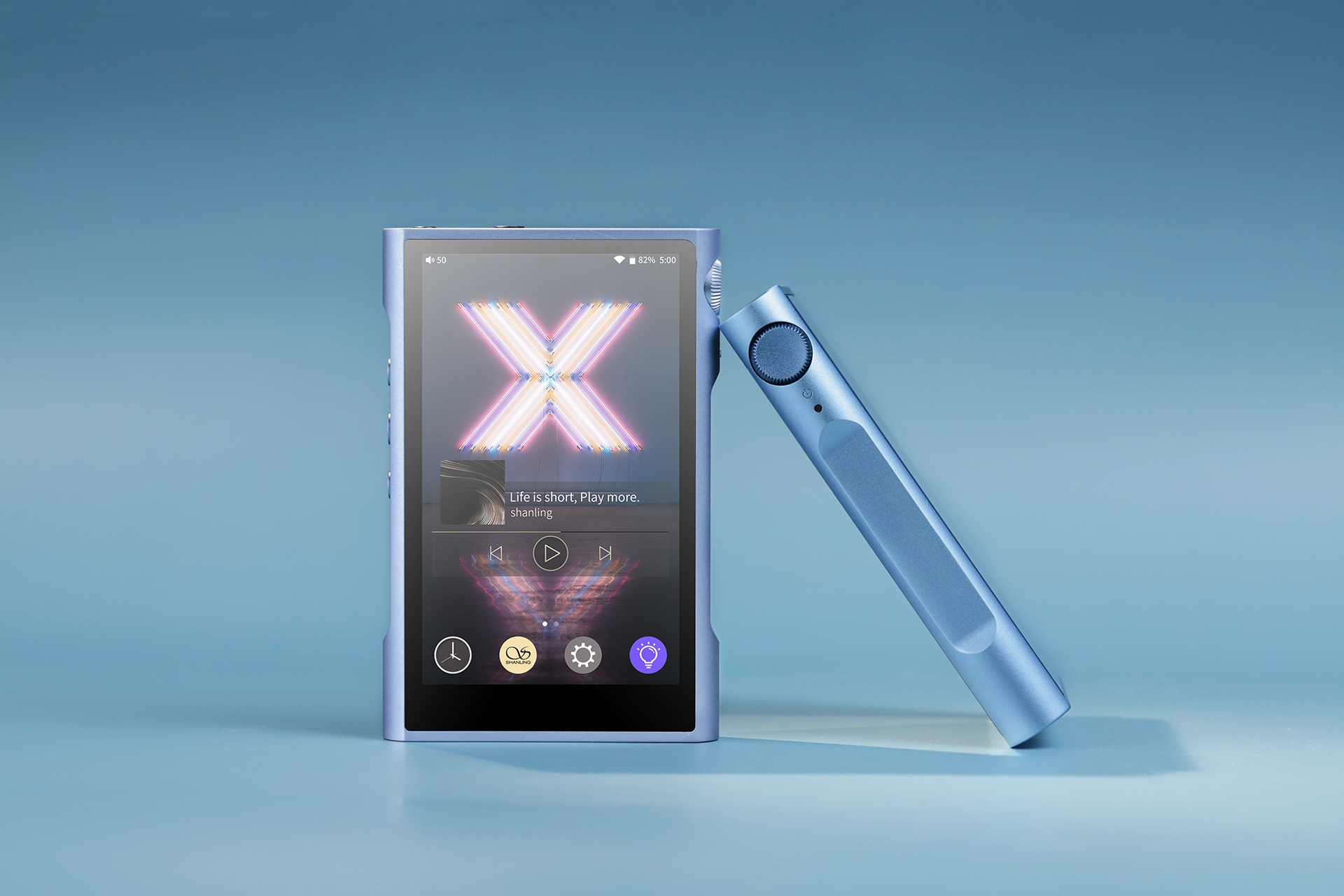 SHANLING M3X パープル ケース付き DAP ハイレゾ-