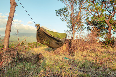 Картинка гамак туристический Ticket to the Moon Original Pro Hammock Army Green - 4