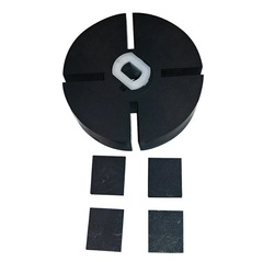 Ротор насоса в сборе UNITED PARTS для дизельных пушек 70кВт, d53,8x15,8мм (TK8-007-027, Корея)