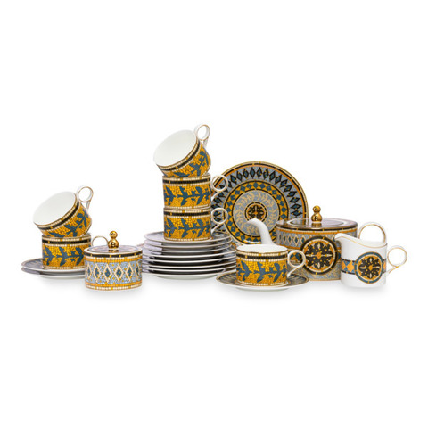 Сервиз чайный 23 предмета на 6 персон Mix&Match Home Олимп