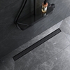 Am.Pm W01SC-U11-090-04BM MasterFlow Трап для душа линейный универс затвор Tile 90см цвет черн мат