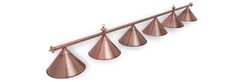 Светильник Fortuna Marseille Red Bronze 6 плафонов