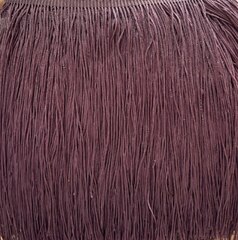 Тесьма текстиль бахрома, 20 см, тёмная сирень