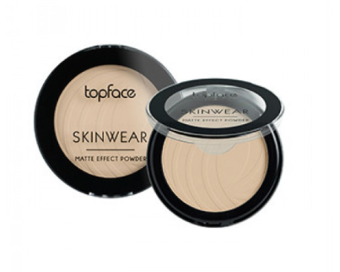 Topface Пудра матовая Skinwear Matte Effect тон 03, бежевый- РТ265 (10 г)