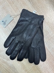 Перчатки. Мужские. Материал верха: Кожа оленя. Подклад: Трикотаж-шерсть. 5 шт в упаковке.