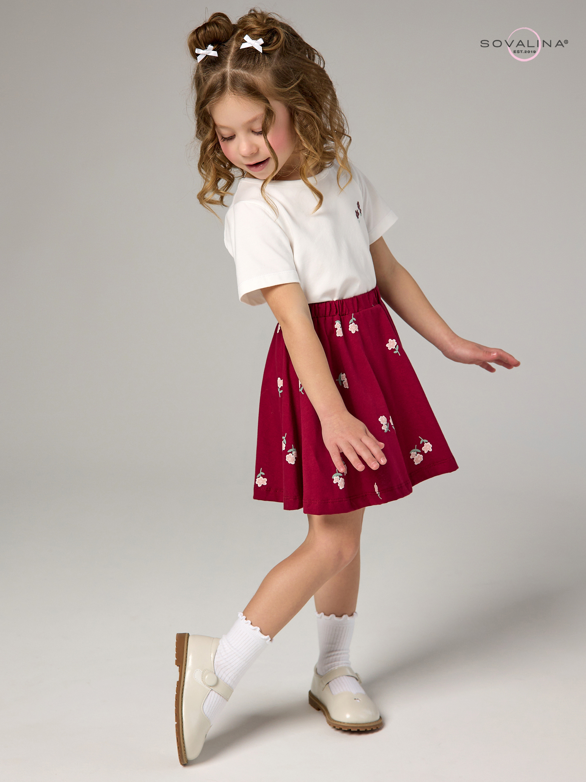 Костюм Мальвина SG тофу-лютики бордо ЛБ