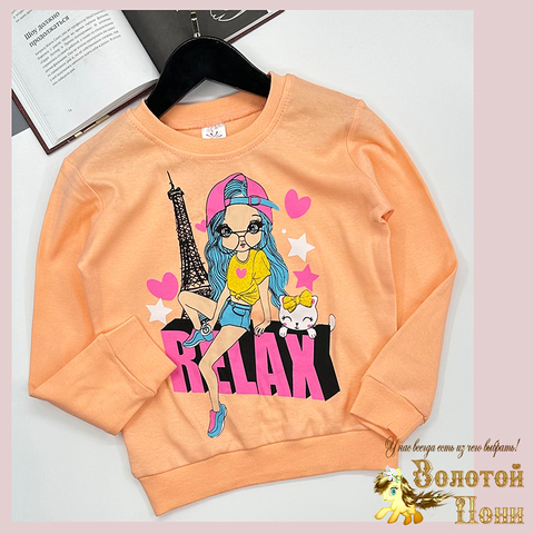 Свитшот хлопок д (6-9) 251128-SSD156