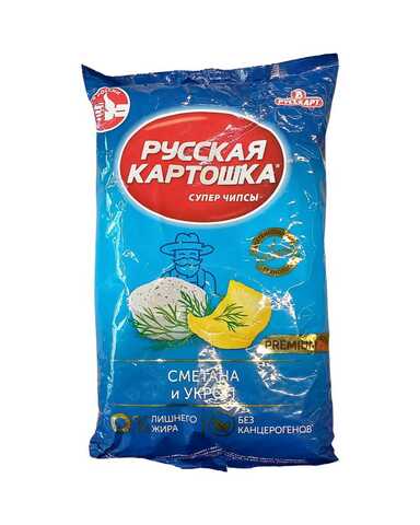 Русская картошка 140гр в ассортименте