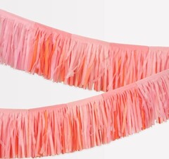 Гирлянда "Розовая бахрома" (3,5 м)