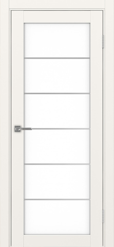 Турин_501АСС.2 молдинг алюм.хром.30 ЭКО-шпон Бежевый-LACбелый
