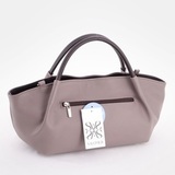 Сумка Саломея 362 наппа тауп + шоколад