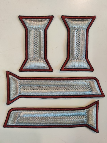 Комплект катушки на воротник и рукава