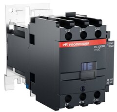 Контактор Prompower PLC1D65BD серии Pulse, ток 65А, 3 полюса, доп контакт 1НО+1НЗ, катушка 24DC