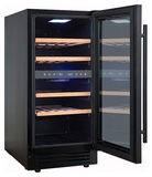 Винный шкаф Cellar Private CP027-2TB черная дверь