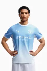 Футболка Puma Manchester City 26/27 Home Authentic - голубой