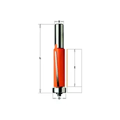 Фреза обгонная с нижним подшипником S=12 D=19x50,8 CMT 906.690.11