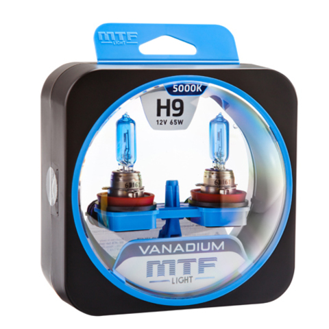 Галогенные лампы MTF Light VANADIUM H9 65W