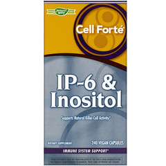 Nature's Way, Cell Forté IP-6 и инозитол, 240 веганских капсул