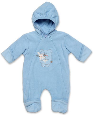 Махровый голубой комбинезон Sofija Puszek