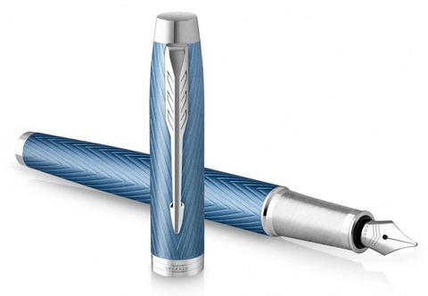 Перьевая ручка Parker IM Premium Blue Grey CT123