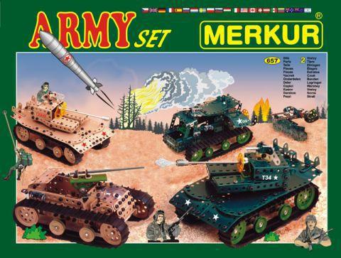 Merkur M-1129 Металический конструктор ARMY Set