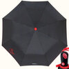 Зонт складной Ferre GF 30017-3 Carabina Nero/Rosso