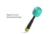 Антенна Foxeer Lollipop 4 Plus High Quality 5.8G 2.6dBi FPV Omni LDS Antenna RHCP MMCX Tube Long teal PA1474