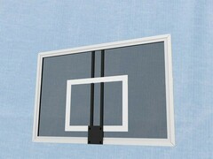 Щит баскетбольный тренировочный закаленное стекло 10 мм. (1200х900 мм.)