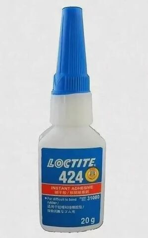 Loctite 424 (Локтайт 424) этил-цианакрилатный клей для EPDM - 20 г