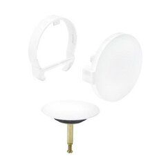 Viega 725815 725815 Visign MT5 комплект накладок (розетка, крышка с аэратором, клапан) для Multiplex Trio, белый, модель 6161.01 фото