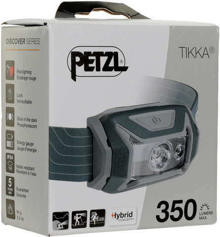 Картинка фонарь налобный Petzl Tikka 2022 Gray - 6