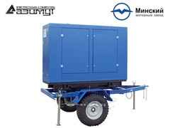 Дизельный генератор Азимут ЭД-16-Т400-1РПМ1 ММЗ на шасси в капоте
