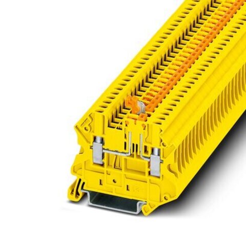 UT 2,5-MT YE-Клеммы с ножевыми размыкателями