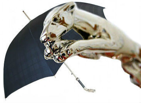 Pasotti мужской зонт-трость Bracco (гончая в прыжке)