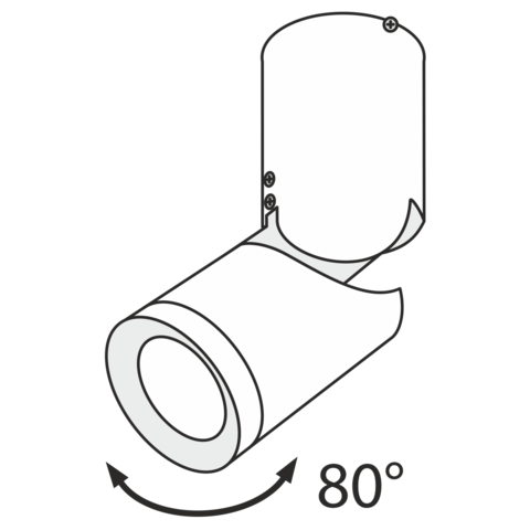 Потолочный светильник Technical Tube C019CW-01W4K