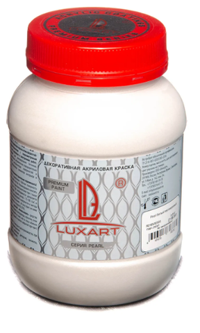 Акриловая краска Luxart Pearl Белый перламутровый 0,5 кг (под заказ)