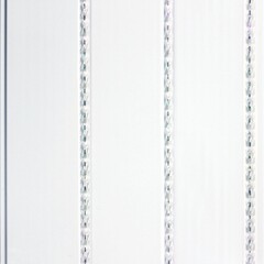 Потолочная панель ПВХ Трёхсекционная Кантри хром 3000х240 мм