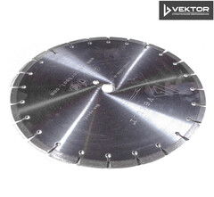 Алмазный диск Vektor для резки бетона (VFS-350) - [350 мм / 25.4 мм]