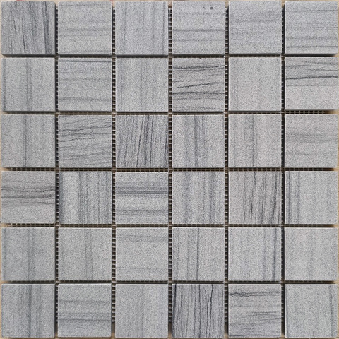 Мозаика LeeDo: Pietrine - Marmara grey полированная 30,5x30,5x0,7 см (чип 48x48x7 мм)