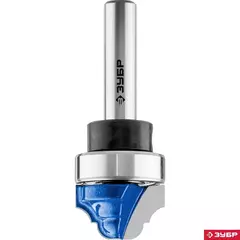 ЗУБР 22 x 13 мм, радиус 3.2 мм, фреза пазовая фасонная с верхним подшипником, Профессионал (28747-22)