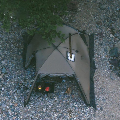 Палатка Naturehike Shandi с тамбуром и дымоходом