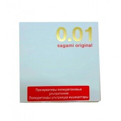 Презервативы полиуретановые Sagami Original 001 (0.01 мм) 1шт.