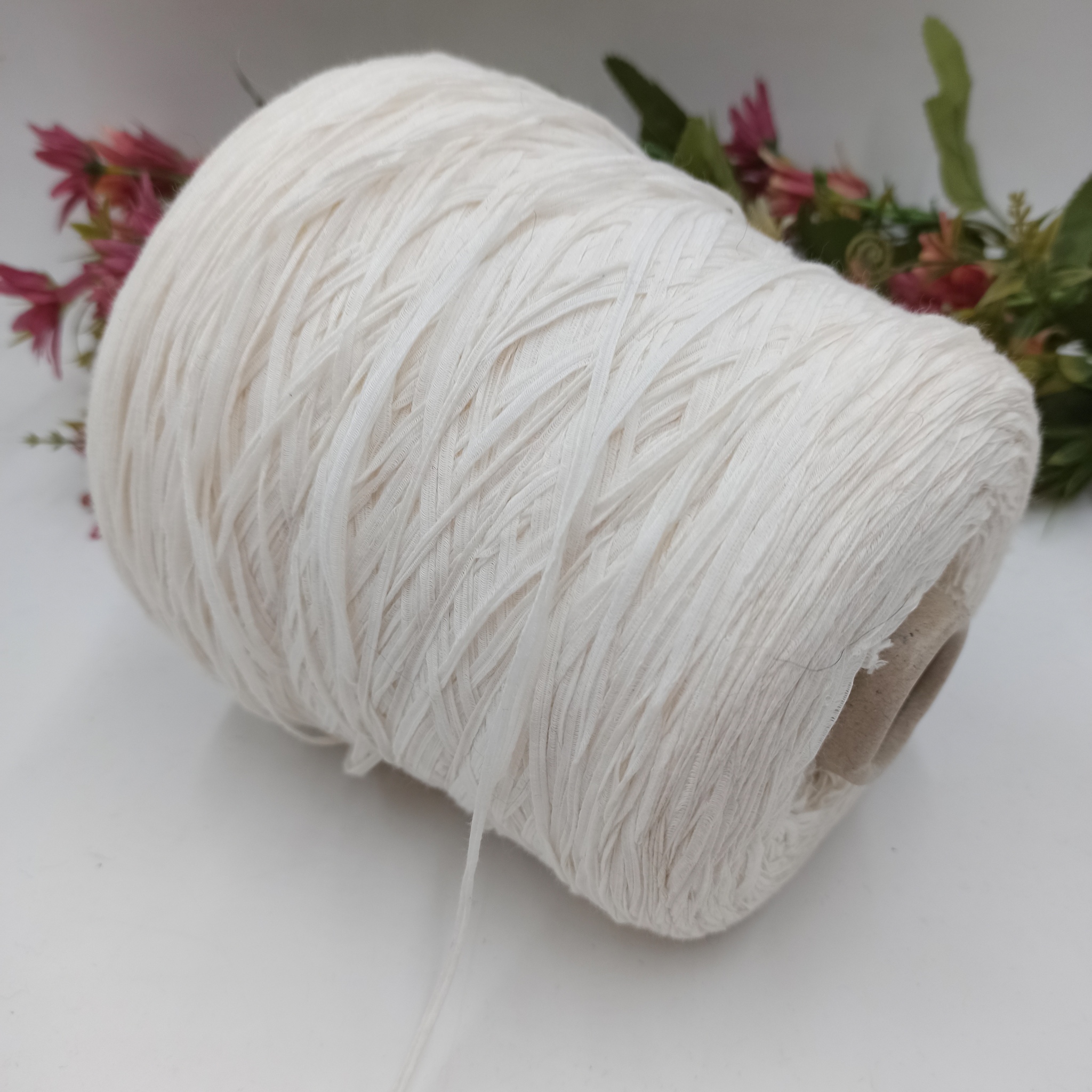 Хлопок-ленточка NEW MILL NASTRINO Белый натуральный