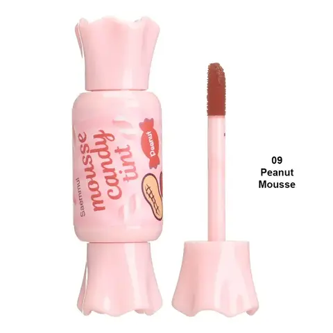 The Saem Lip Тинт для губ 9 Saemmul Mousse Candy Tint 9 Peanut Mousse