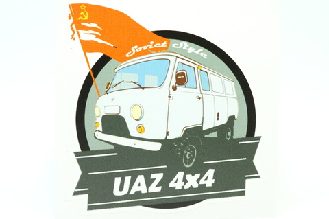 Наклейка УАЗ 3741