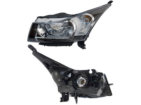 ФАРА CRUZE ЛЕВАЯ SAT (BLACK)