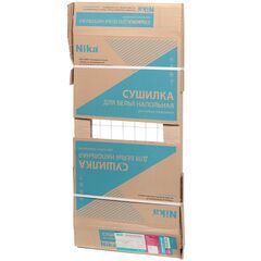 Сушилка для белья напол, 18 м, склад, 18 пр, 15 кг, серебреная, Nika