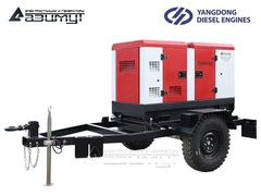 Дизельный генератор Азимут ЭД-8-Т400-1РКМ55 Yangdong на шасси в кожухе