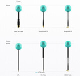 Антенна Foxeer Lollipop 4 Plus High Quality 5.8G 2.6dBi FPV Omni LDS Antenna RHCP MMCX Tube Long teal PA1474