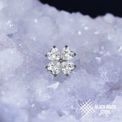 Clover Heart Crystal